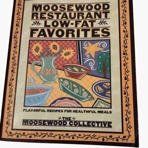 Moosewood Restaurant Low Fat Favorites Cookbook Collective Recipes 1996